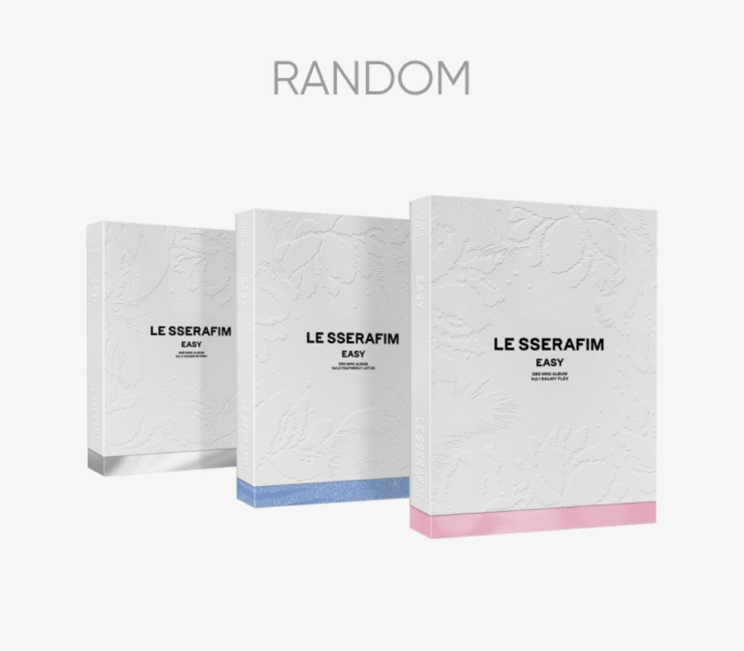 [Preorder] LE SSERAFIM 3rd Mini Album 'Easy' (Random)