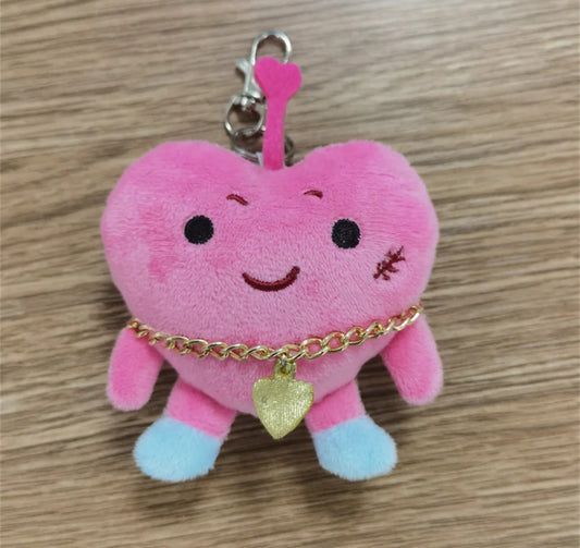 [On hand] Stray Kids 'Case 143' - Plush Keyring (Heart Tung)