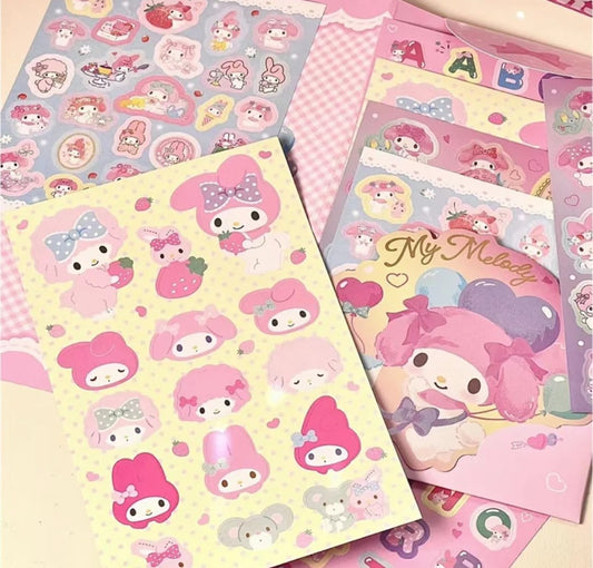 [On hand] My Melody Combination Stickers