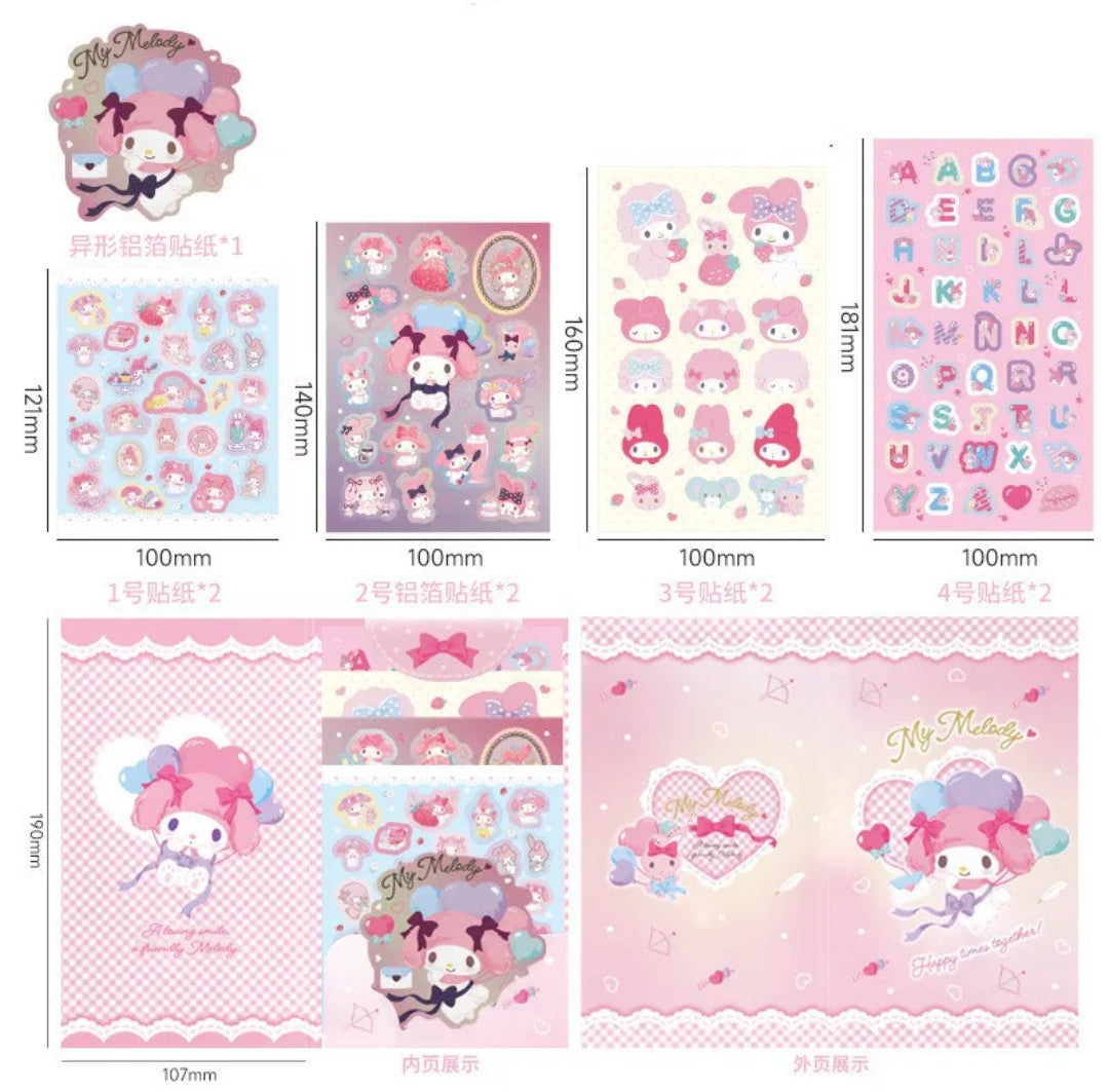 [On hand] My Melody Combination Stickers