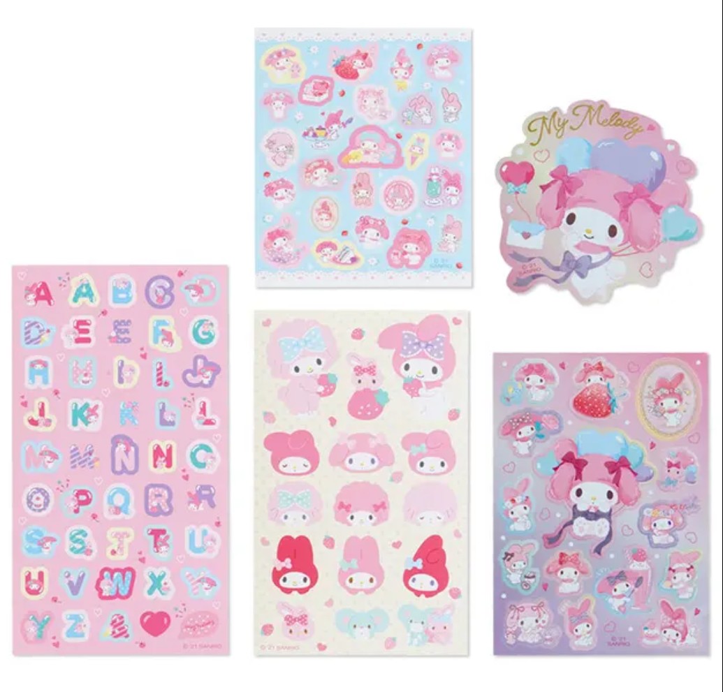 [On hand] My Melody Combination Stickers