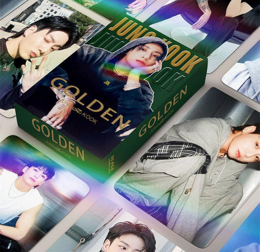 [Preorder] Jung Kook 'Golden' Holographic Photocards