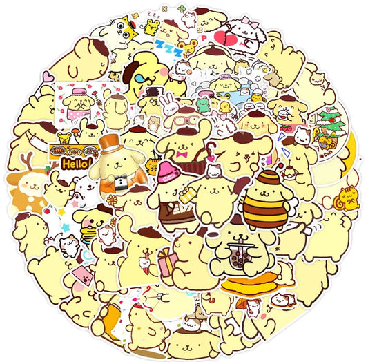 [Preorder] 50/pcs Pompompurin Sticker Pack