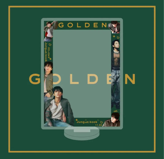 [On hand] Jung Kook 'Golden' Photo Frame