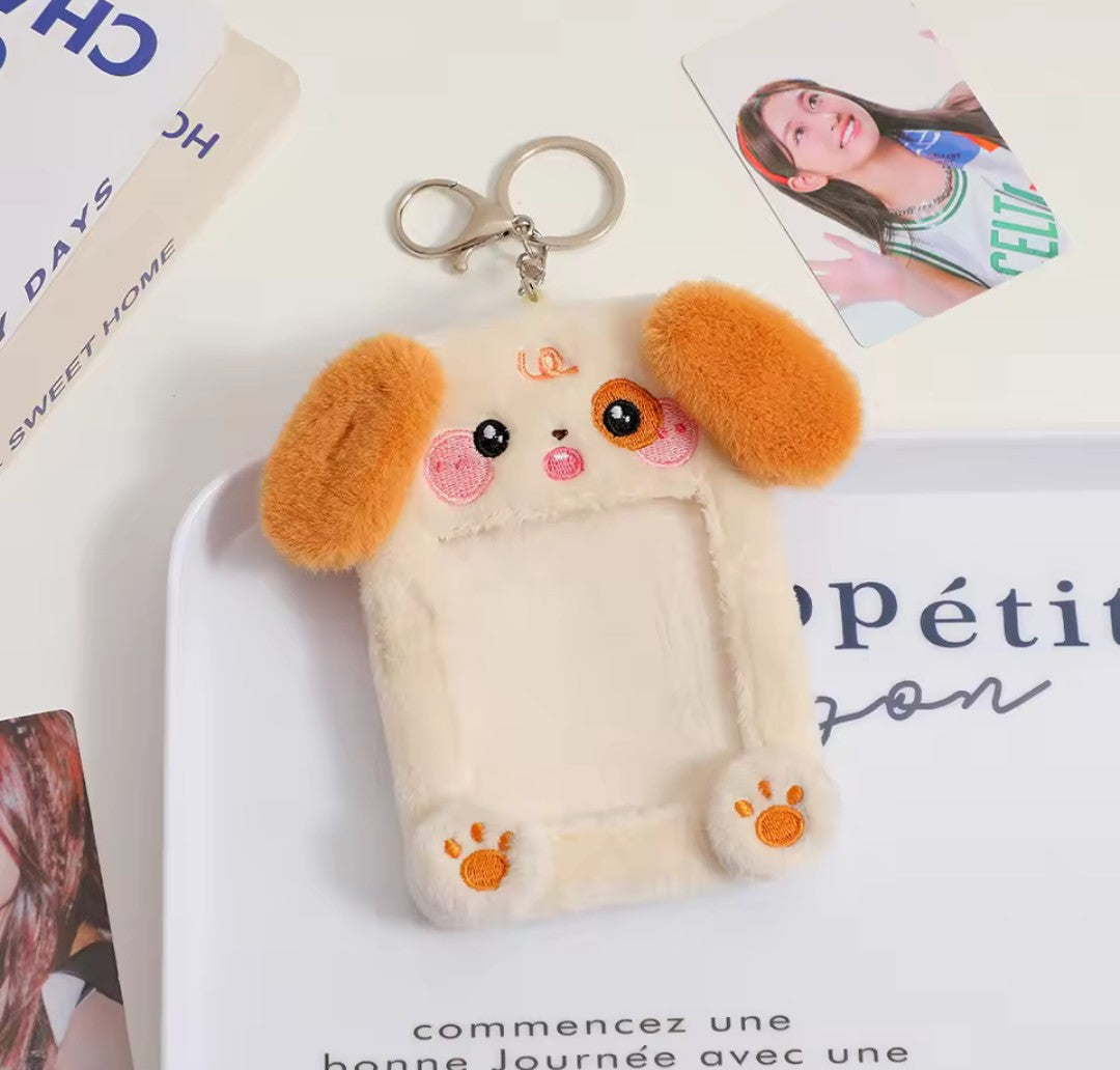 Animal Series Plush Photocard Holder (Type.A)