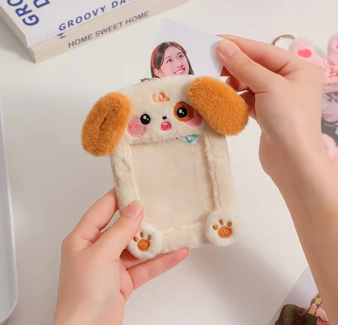 Animal Series Plush Photocard Holder (Type.A)