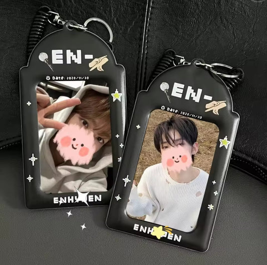 [Preorder] ENHYPEN - Photocard Holder + Pendant Keyring