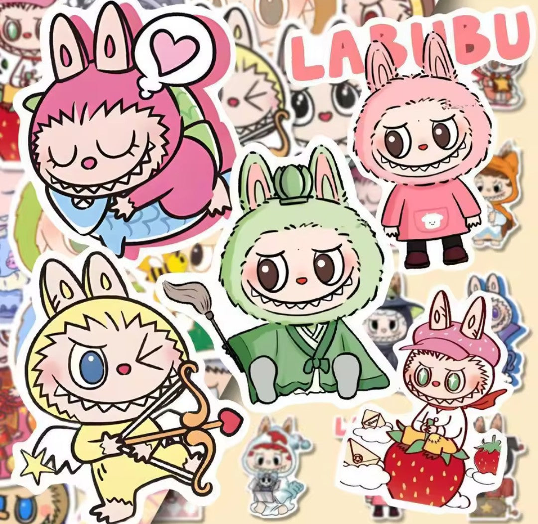 LABUBU Stickers [Random] (80 pcs)