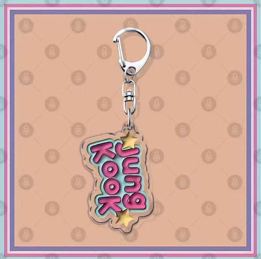 Jung Kook 'Acrylic' Keyring