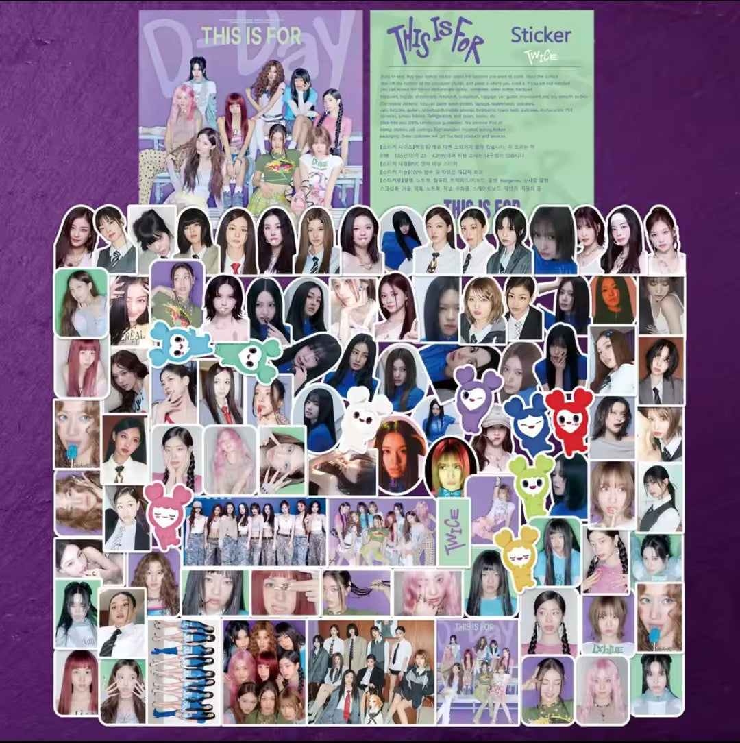 [Restock Soon] TWICE 'This Is For' Sticker Pack