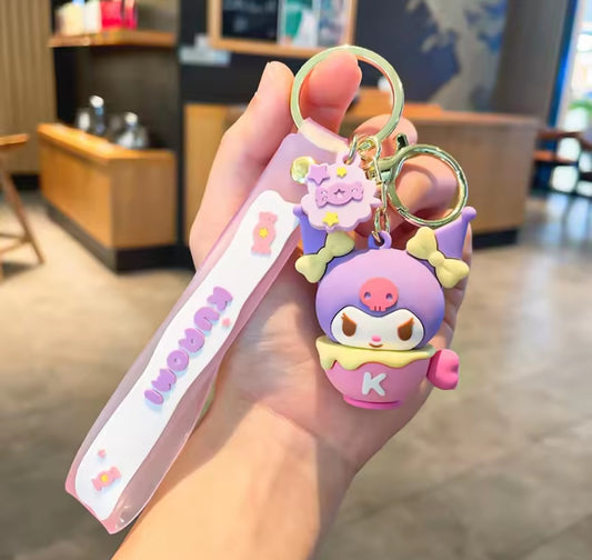 [Restock] Kuromi Snack Series Keychain