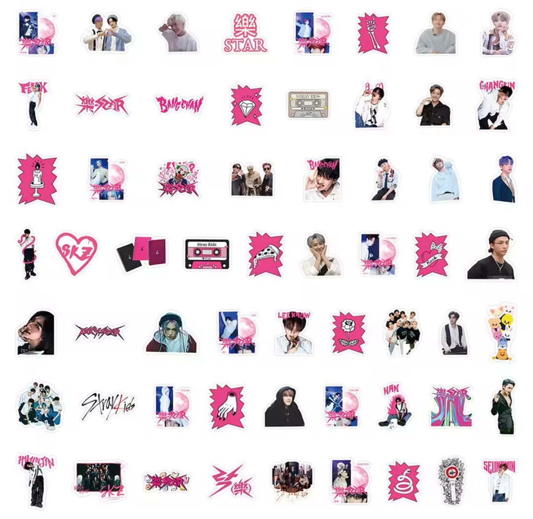 [Restock] Stray Kids 'ROCK-STAR' (樂-STAR) Stickers