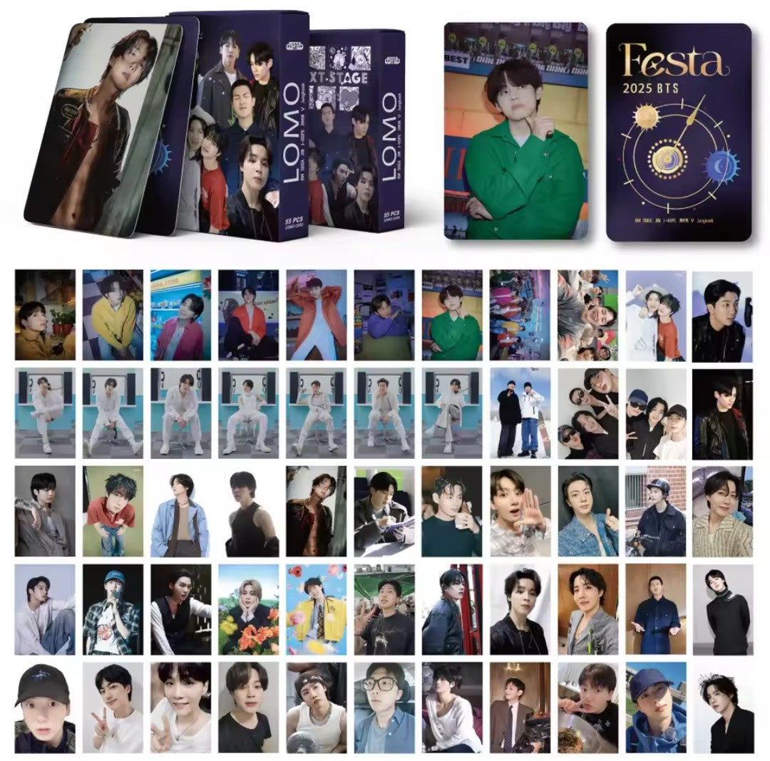 BTS - 2025 Festa Photocards (55 pcs)