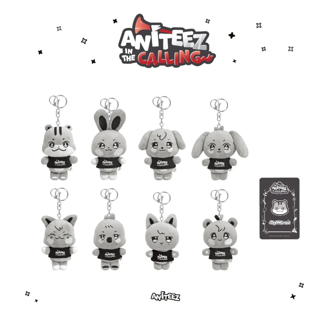 [Preorder] Ateez X Aniteez [Aniteez In The Calling] MD The Calling Aniteez Plush Keyring