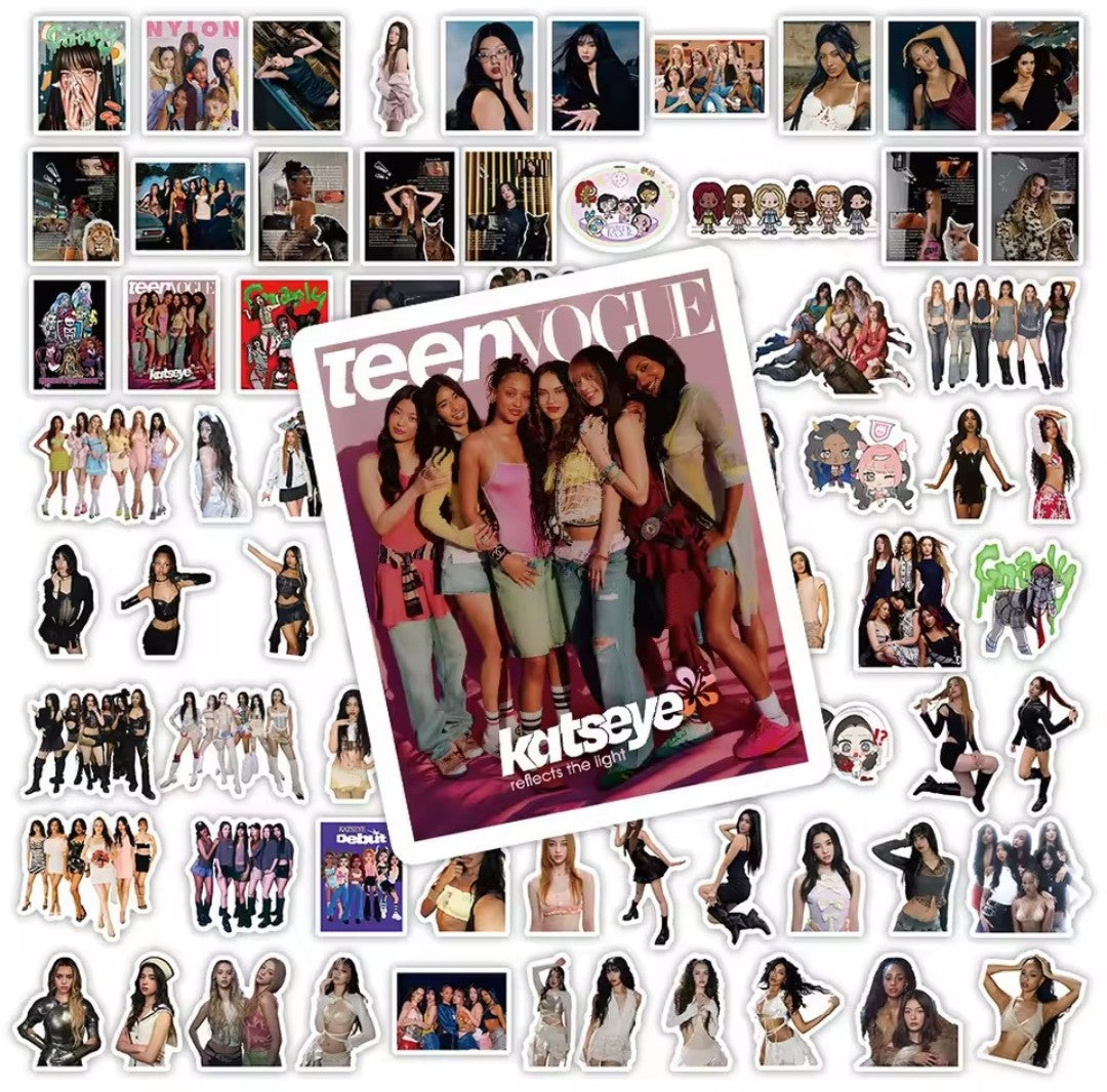 [Restock] Katseye 'Gnarly' - Stickers  (78 pcs)