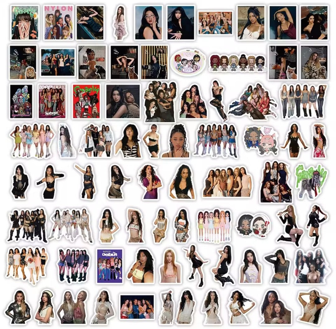 [Restock] Katseye 'Gnarly' - Stickers  (78 pcs)