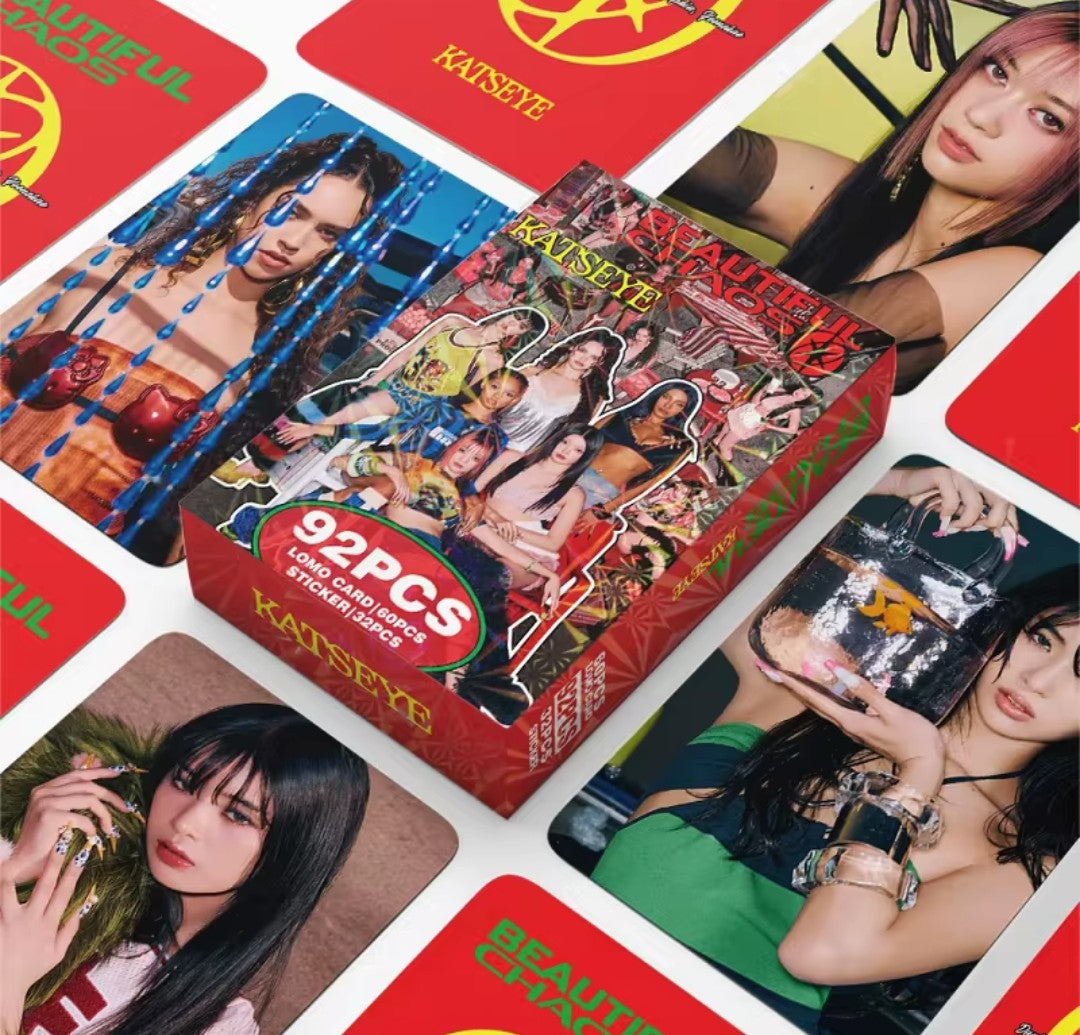 [Restock] KATSEYE - 'BEAUTIFUL CHAOS' Photocards + Stickers