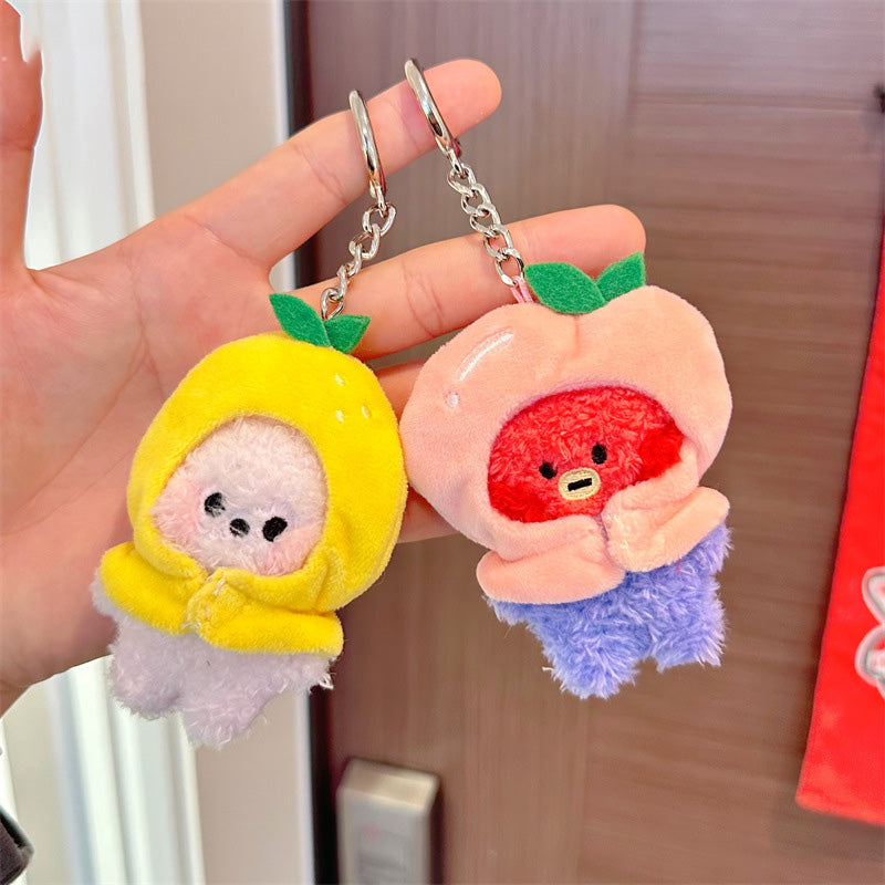 [Preorder] BT21 MININI Fruit Theme Plush Keyring