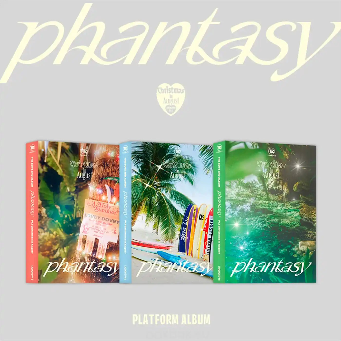 Preorder] The Boyz 'phantasy pt.1 Christmas In August' (Platform ver.) (Random)