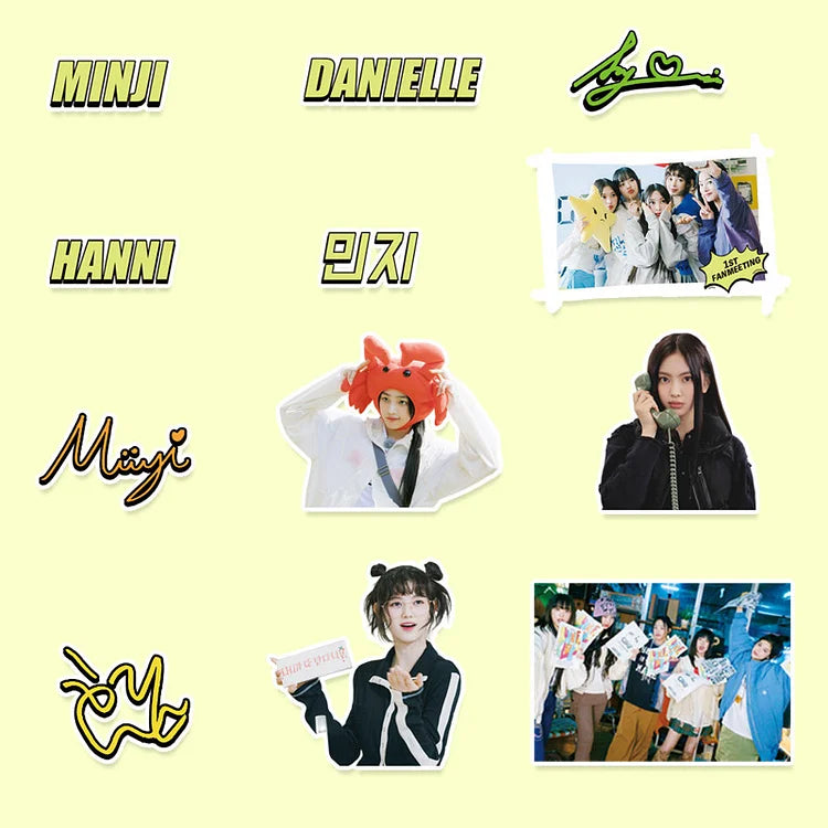 NewJeans 'Bunnies Camp' Stickers (101 pcs)