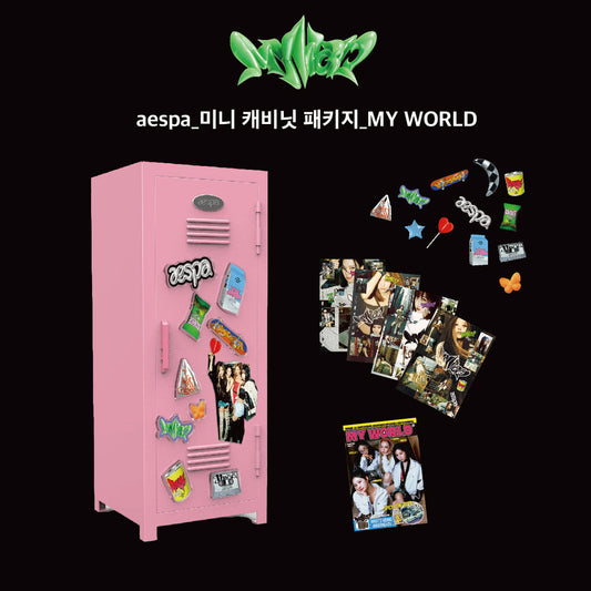 [Preorder] aespa Mini Cabinet Package 'My World'