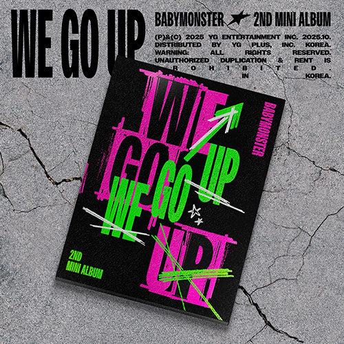 [Preorder] BABYMONSTER 2nd Mini Album - WE GO UP' (UP Ver.)
