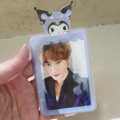 [On hand] Kuromi Clear Photocard Holder