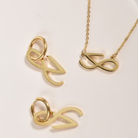 [On hand] Jung Kook 'Golden' Logo Jewelry