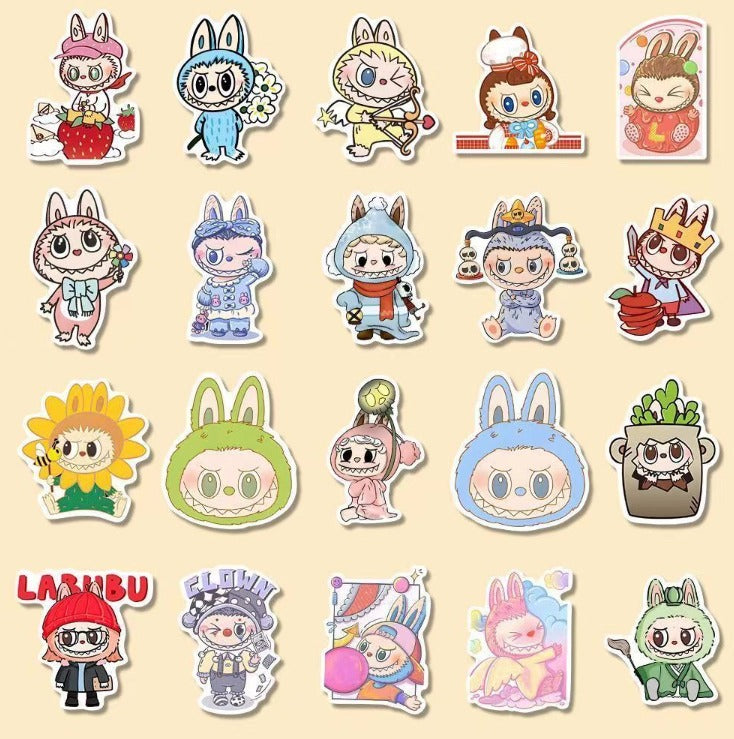 LABUBU Stickers [Random] (80 pcs)