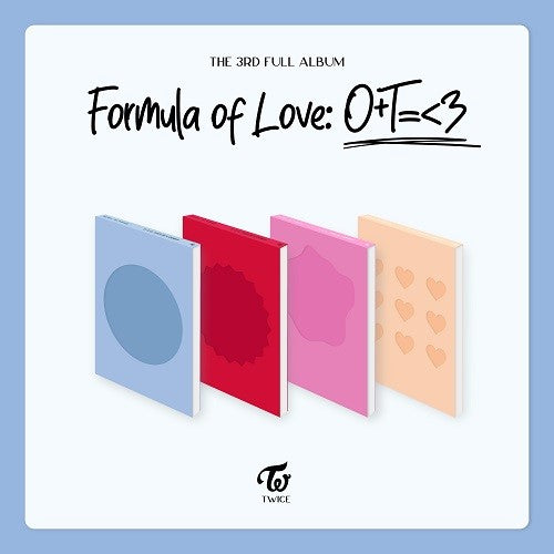 [Preorder] Twice 3rd Full Album 'FORMULA OF LOVE: O+T=<3' (Random ver.)