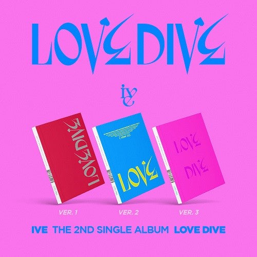 [Preorder] IVE The 2nd Single Album 'Love Dive' (Random)