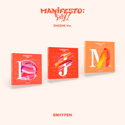 [On hand] Enhypen 3rd Mini Album 'Manifesto: Day 1' (Engene ver.)