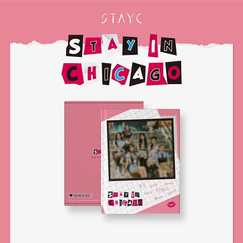 [Preorder] STAYC 1st Photobook 'Stay In Chicago'