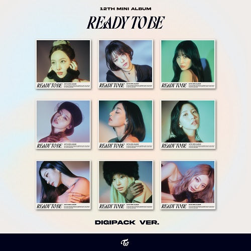 [Preorder] Twice 12th Mini Album 'Ready To Be' (Digipack ver.)