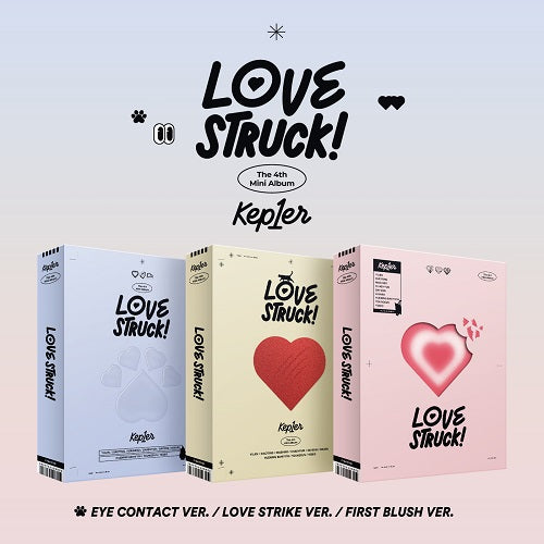 [Preorder] Kep1er The 4th Mini Album 'Love Struck!' (Random)