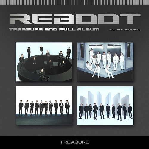 [Preorder] Treasure 2nd Full Album 'Reboot' (YG Tag Album) (Random)