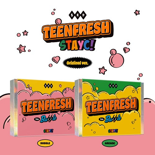 [Preorder] STAYC 3rd Mini Album 'TEENFRESH' (Original ver.) (Random)