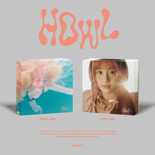 [Preorder] Chu 1st Mini Album 'Howl' (Random)