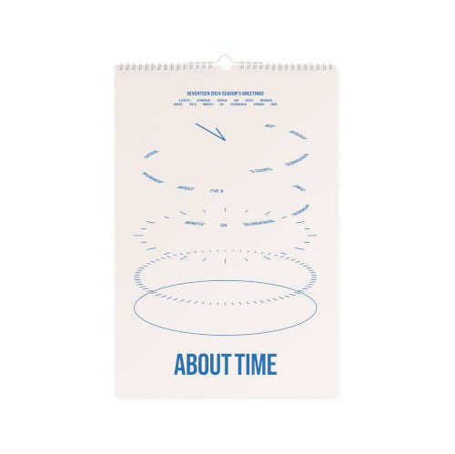 [Preorder] Seventeen - 2024 Wall Calendar