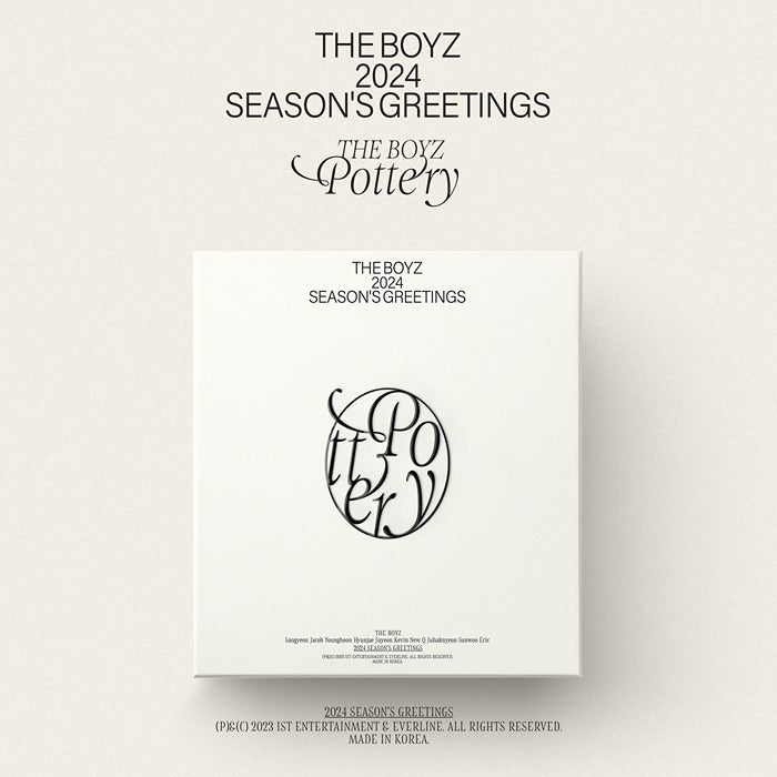 [Preorder] The Boyz - 2024 Season's Greetings 'The Boyz Pottery'