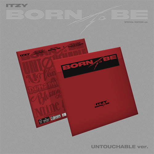 [Preorder] ITZY The 2nd Album 'Born To Be' (Special Edition) (Untouchable ver.)