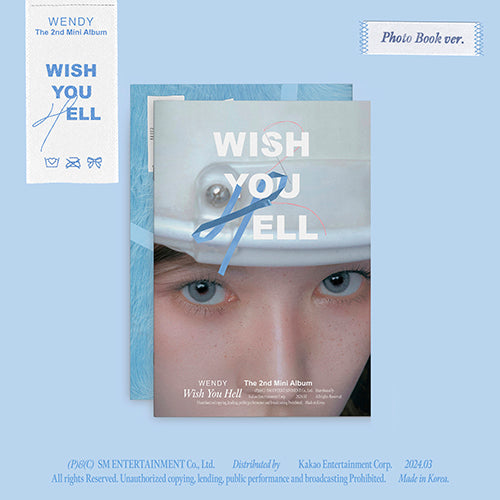 [Preorder] Wendy The 2nd Mini Album 'Wish You Hell' (Photo Book ver)