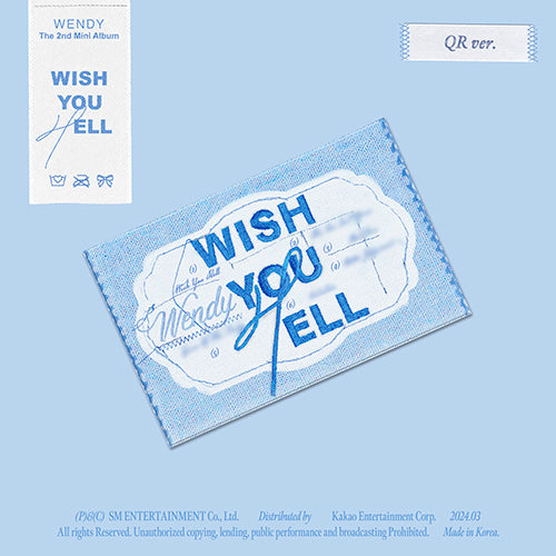 [Preorder] Wendy The 2nd Mini Album 'Wish You Hell' (QR ver)