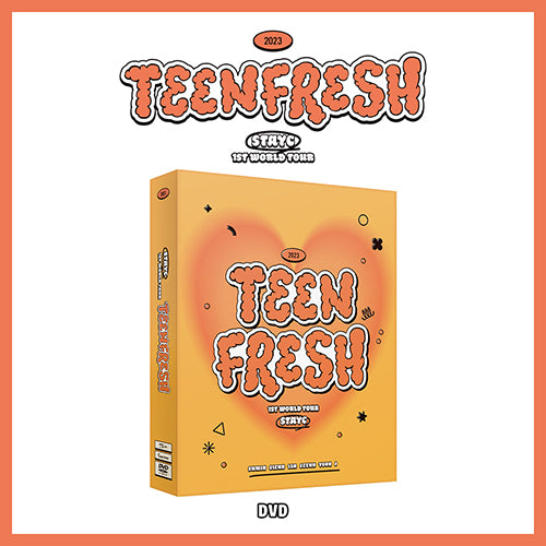 [Preorder] STAYC - 1st World Tour 'TEENFRESH' DVD