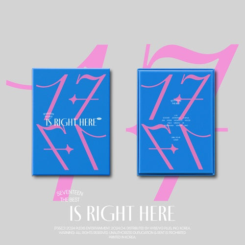 [Preorder] Seventeen Best Album - 17 IS RIGHT HERE (Dear ver.)