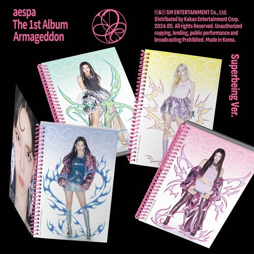 [Preorder] Aespa The 1st Album 'ARMAGEDDON' (Superbeing ver) (Random)