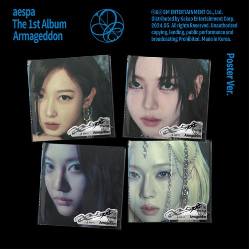 [Preorder] Aespa The 1st Album 'ARMAGEDDON' (Poster ver) (Random)