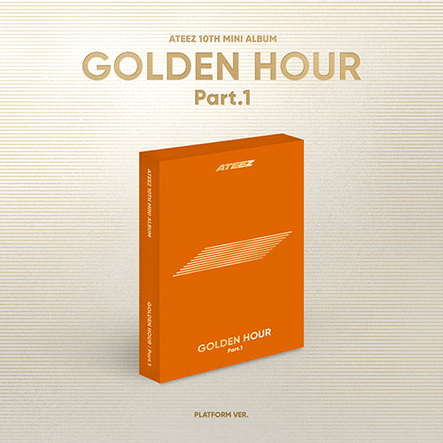 [Preorder] ATEEZ 10th Mini Album 'GOLDEN HOUR: PART 1' (Platform ver)