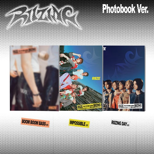 [Preorder] RIIZE The 1st Mini Album 'RIIZING' (Photobook ver) (Random)