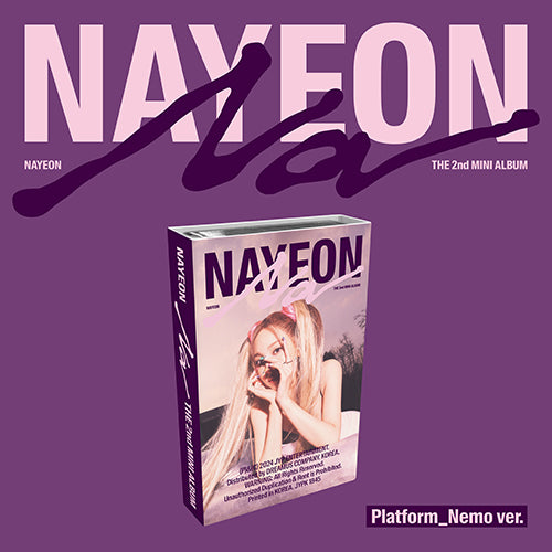 [Preorder] Nayeon The 2nd Mini Album 'NA' (Platform ver)